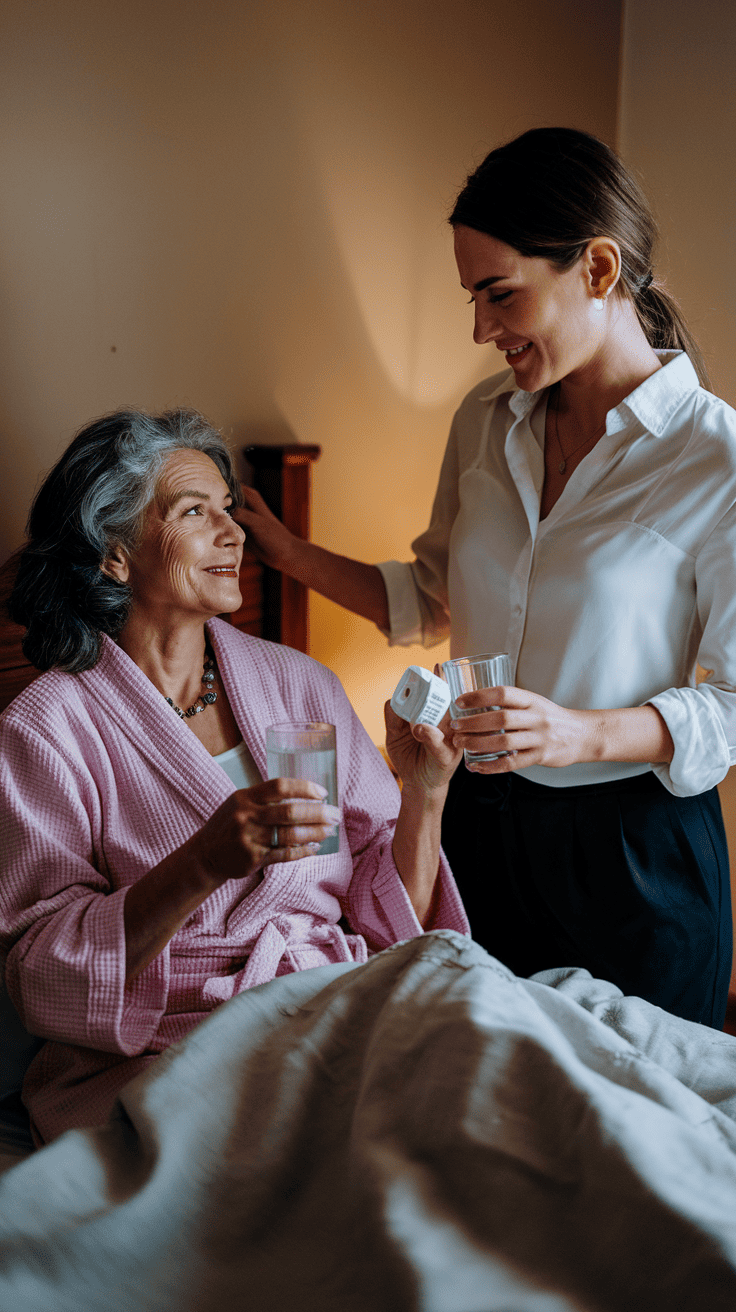 Nightly help for seniors